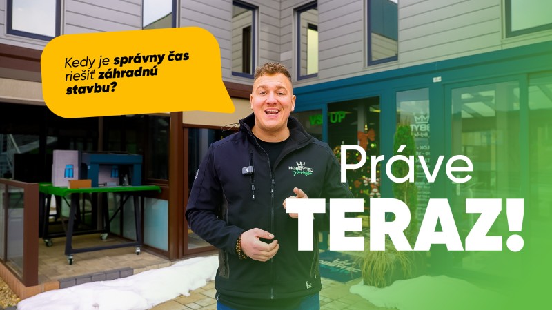 Kedy je ideálny čas riešiť záhradnú stavbu? Práve teraz. 😉