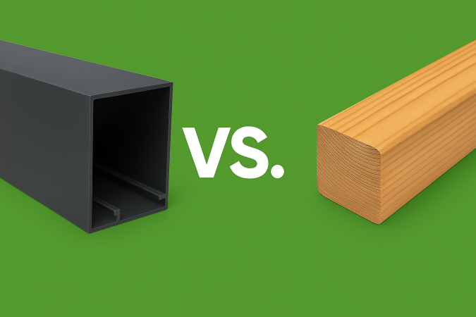 Drevená pergola vs. hliníková pergola HOBBYTEC: Čo sa viac oplatí?