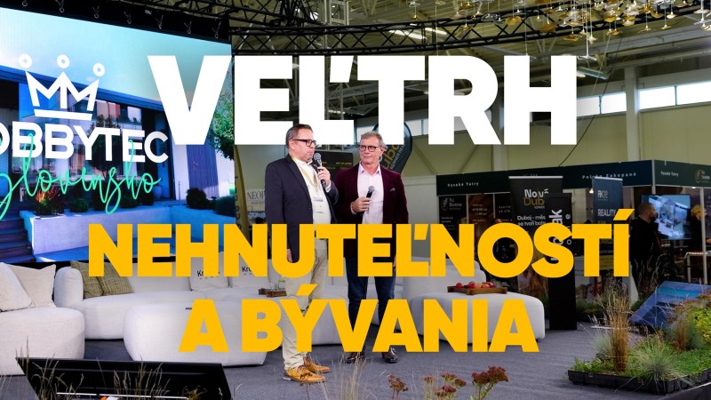 HOBBYTEC Slovensko na Veľtrhu nehnuteľností a bývania v Bratislave