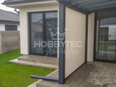 Exteriérové screenové rolety s motorčekom a nástenným vypínačom