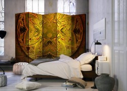 Paraván Mandala: Golden Power Dekorhome