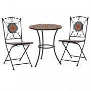 Mozaikový bistro set 3 ks keramika Dekorhome