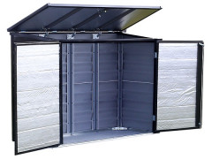Záhradný úložný box 1,3 m3 kovový Dekorhome