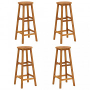 Barový set 5 ks hnedá Dekorhome
