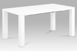 Rozkladací jedálenský stôl AT-3009 WT biely
