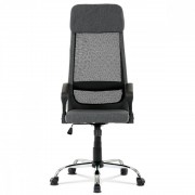 Kancelárska stolička KA-Z206 GREY sivá / čierna