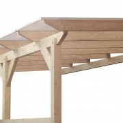 Drevená pergola CLASSIC 3A 200x350 cm Dekorhome