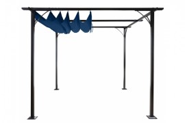 Pergola so sťahovacou strechou 3x3m WH9976 Dekorhome