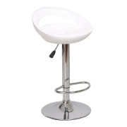 Barová stolička DONGO NOVE plast / chróm