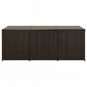 Záhradný úložný box 180 x 90 x 75 cm polyratan