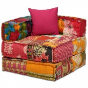 Modulová sedacia súprava 16 ks patchwork Dekorhome