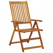 Záhradný jedálenský set 9 ks hnedá Dekorhome