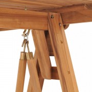 Záhradná hojdačka 170 / 114 cm teak Dekorhome