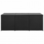 Záhradný úložný box 180 x 90 x 75 cm polyratan