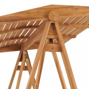 Záhradná hojdačka 170 / 120 cm teak Dekorhome