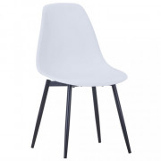 Jedálenská stolička 6 ks plast / kov Dekorhome