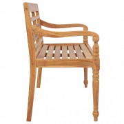 Záhradná lavica BATAVIA 150 cm teak Dekorhome