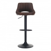Barová stolička LORASA látka / kov