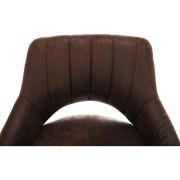 Barová stolička LORASA látka / kov
