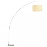 Stojaca lampa krémová 192 cm Dekorhome