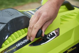 Ryobi RLM 15E 36H travní sekačka s elektrickým motorem