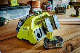 Ryobi RC18-627 18V nabíječka s šesti porty ONE+