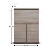 Skrinka s barom PANAMA typ 12 dub sonoma