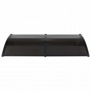 Strieška nad dvere 300 x 100 cm polykarbonát Dekorhome