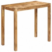 Barový stôl 120x60 cm hnedá Dekorhome