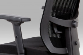 Kancelárska stolička KA-B1083 BK čierna