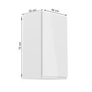 Horná skrinka AURORA G40 - pravá