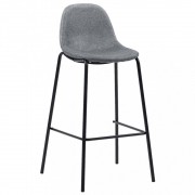 Barové stoličky 6ks textil / kov Dekorhome
