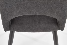 Jedálenská stolička K369 tmavosivá / čierna