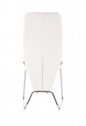 Jedálenská stolička K299 sivá / biela