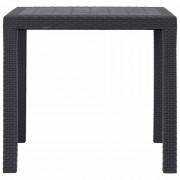 Záhradný bistro set 3 ks plast Dekorhome