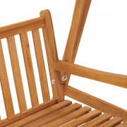 Záhradná hojdačka 170 / 120 cm teak Dekorhome