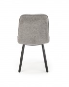 Jedálenská stolička K422 sivá / čierna