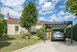 Kovový prístrešok / carport 316 x 502 cm Dekorhome