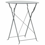 Záhradného bistro set 3 ks oceľ Dekorhome