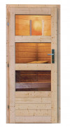 Vonkajšia fínska sauna s predsieňou 196 x 363 cm Dekorhome