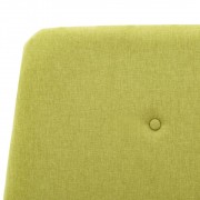 Posteľ zelený textil Dekorhome