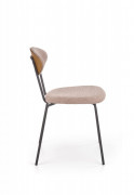 Jedálenská stolička K361 svetlo hnedá / čierna