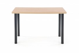 Jedálenský stôl MODEX 2 120 MDF / čierna oceľ