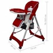 Detská jedálenská stolička Deluxe Dekorhome