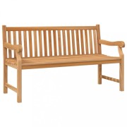 Záhradná lavica 150 cm teak Dekorhome