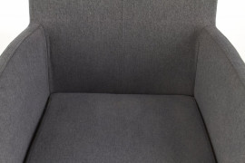 Jedálenská stolička K274 tmavo sivá