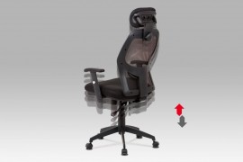 Kancelárska stolička KA-V301 BK čierna