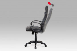 Kancelárská stolička KA-E823 GREY čierná / sivá