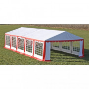 Záhradný altánok PVC 5 x 10 m Dekorhome