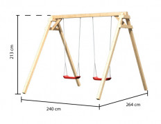Detská sada hojdačiek Dekorhome